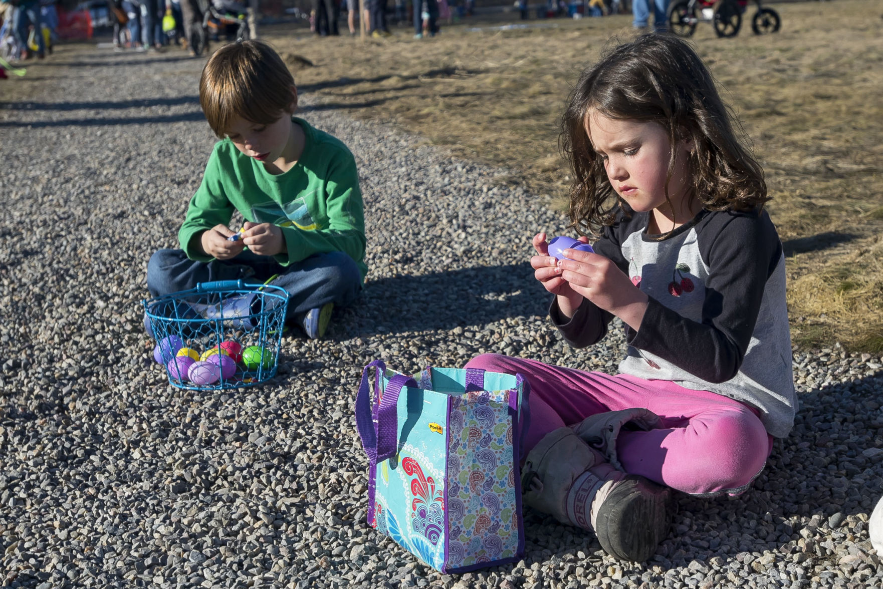 R Park Easter egg hunt